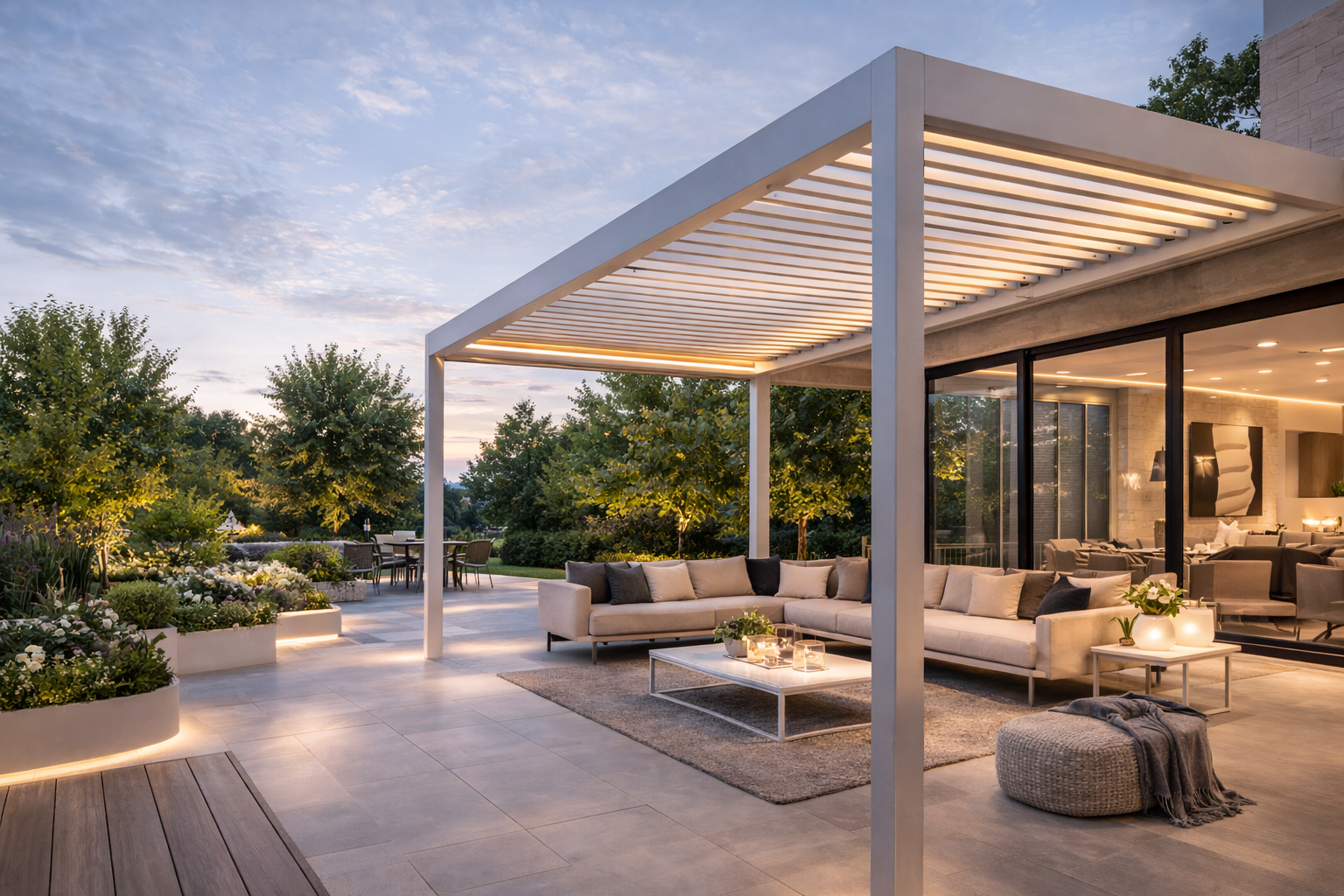 Pérgolas bioclimáticas en Sevilla