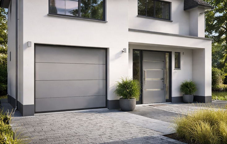 Puertas residenciales de aluminioen Sevilla y provincia