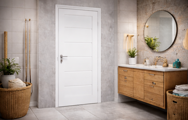 Puertas de PVC con aislamiento